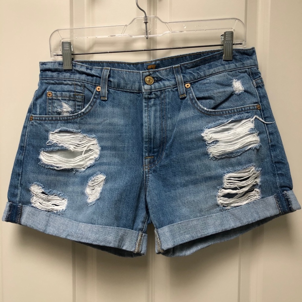 7 for all mankind Jean shorts, size 28